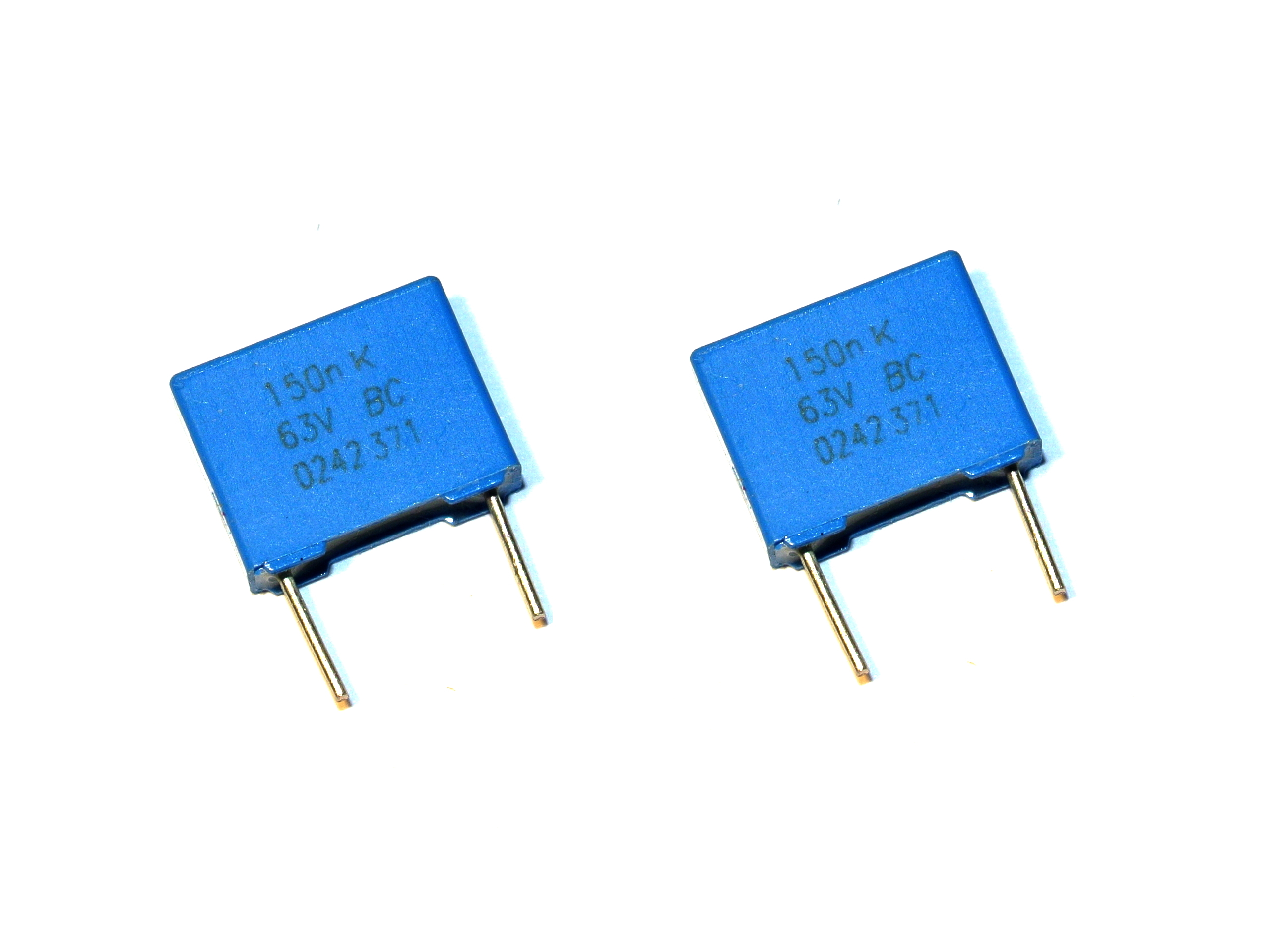 

150nF 63V 10% 7,5mm Bc Component Mkt [4szt] #B140b