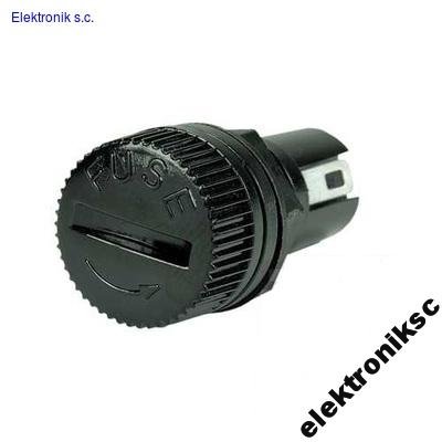 

Gniazdo oprawa bezpiecznika 5x20mm PTF30 10A 250V