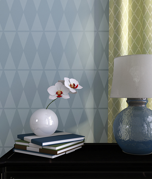 Pointy - szablon na ścianę trójkąty SCANDI Motyw Dekor Nowoczesne