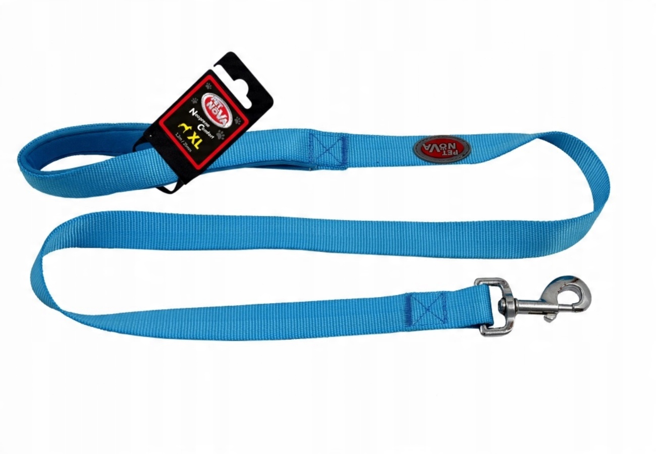 

Pet Nova smycz nylonowa Comfort r. XL niebieska