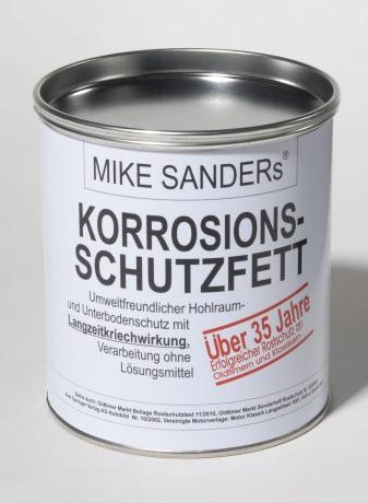 Mike SANDERs Korrosionsschutzfett tłuszcz 0,75 kg