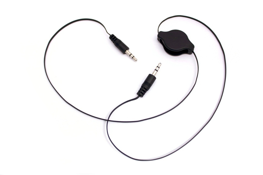 

Kabel audio mini jack 3.5 zwijacz przewodu [czar]