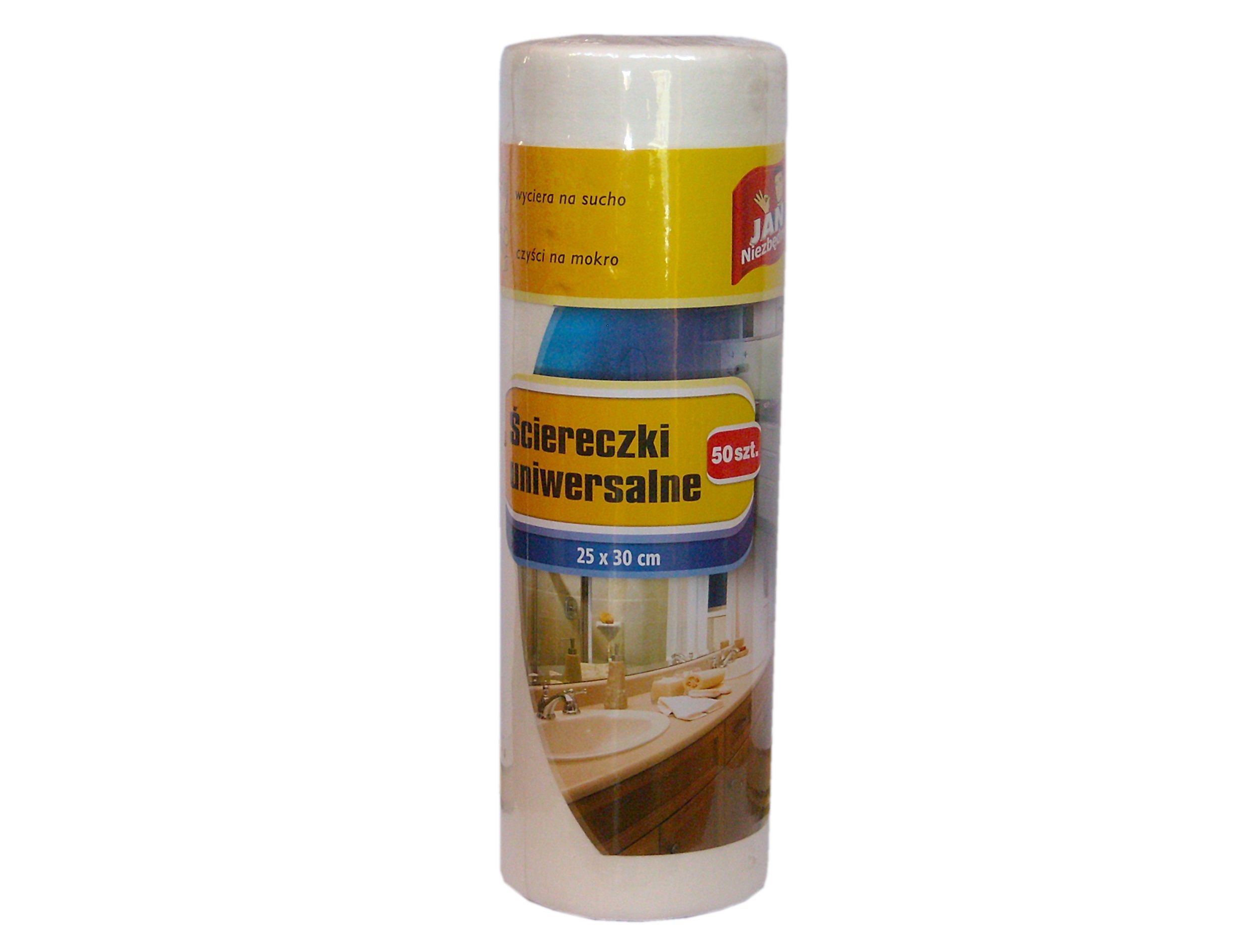 

Jan ściereczki 25x30 cm na rolce 50 szt ścierki