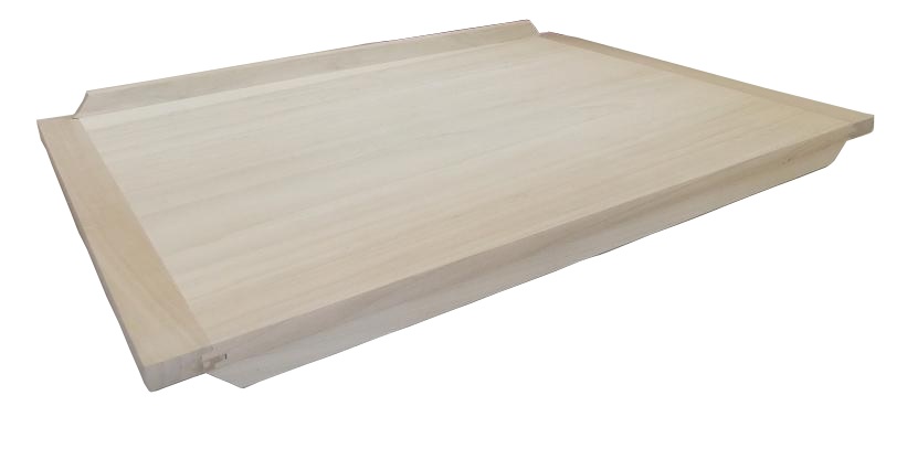Obojstranný drevený stôl malý 60x40 tuhá