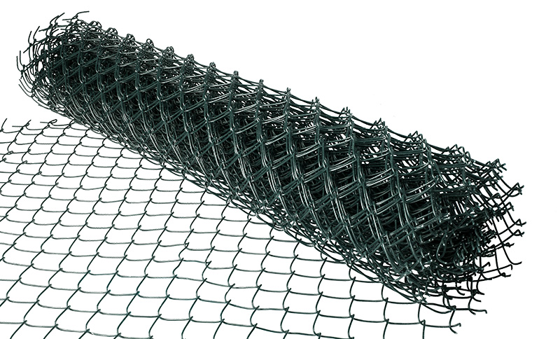 SIATKA OGRODZENIOWA OCYNK+PCV 3,1MM 1,5m 15mb