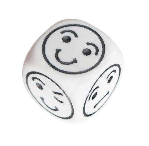 

Emoti Dice Kość K6 emocji charakteru Kostka Wbm