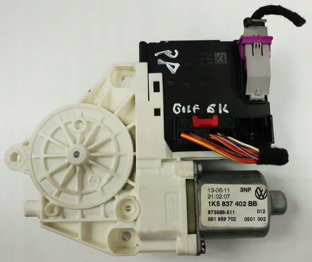 WINDOW MOTOR FRONT RIGHT GOLF VI 1K5837402BB