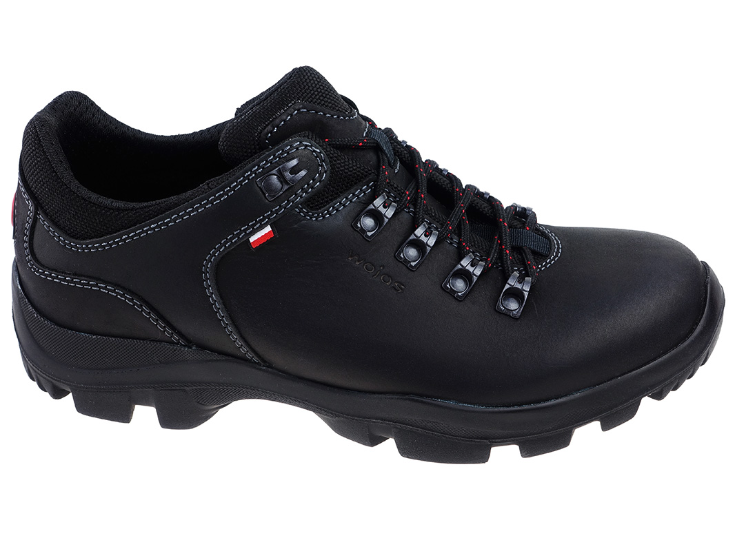

Wojas 9377-91 Buty Trekking czarne skóra 38