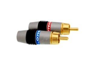 

Wtyk 2x Rca Chinch komplet pozłacane 6,7mm Hq