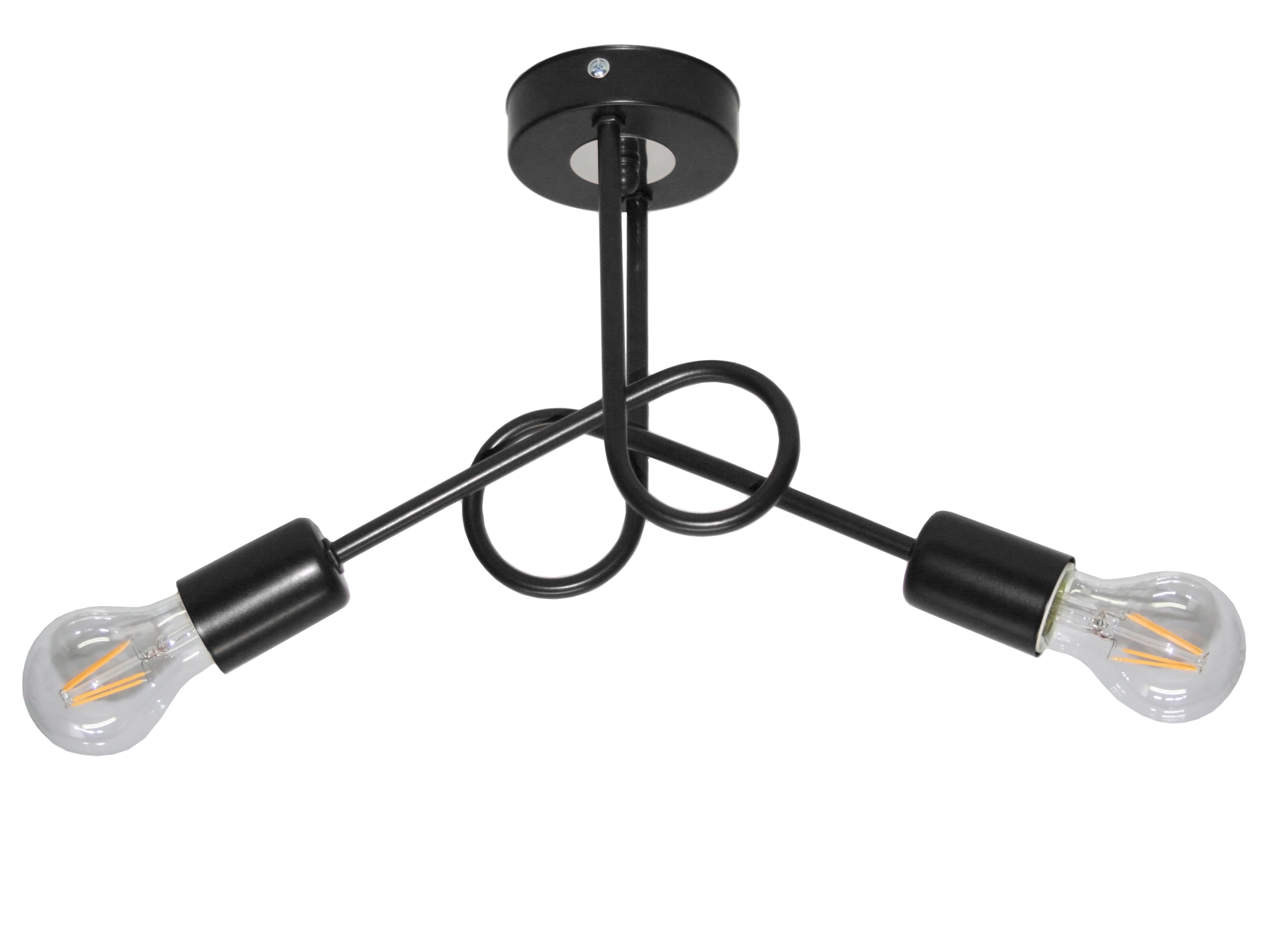 Lampa JD2 LOFT żyrandol EDISON E27 plafon Świetlik