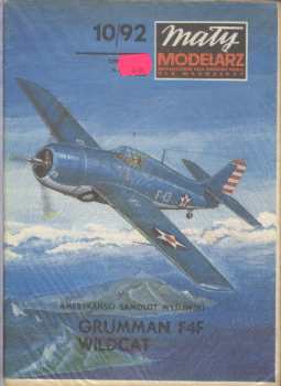MM 10/1992 Samolot myśliwski Grumman Wildcat