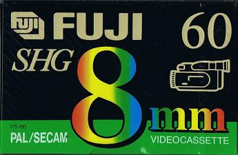 

Kaseta Do Kamer Video Fuji 8MM Shg 60 VIDEO8 60MIN