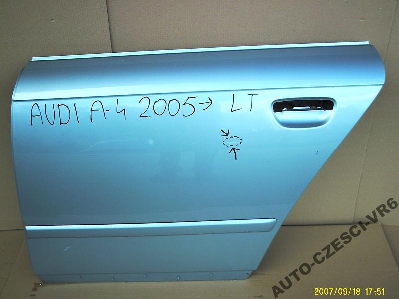 дверь задняя левая Audi A4 B7 8E0 2005 2006 2007