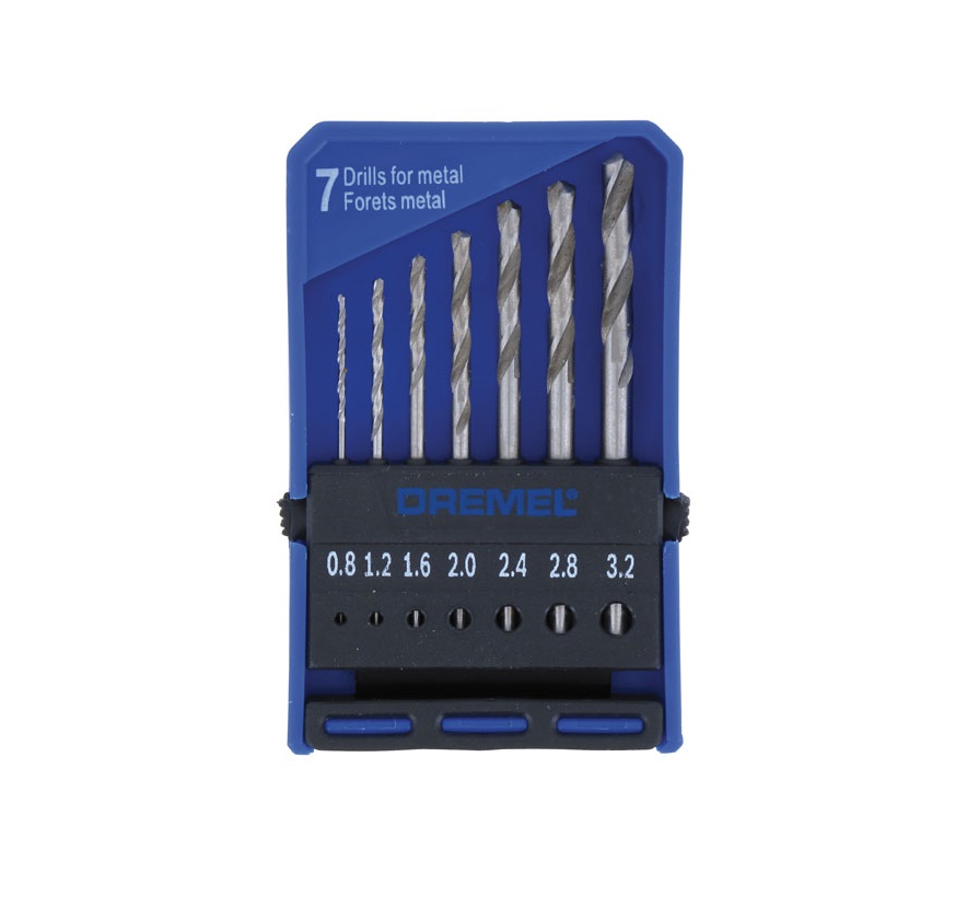 

Dremel 628 Zestaw precyzyjnych wierteł 7 szt. etui