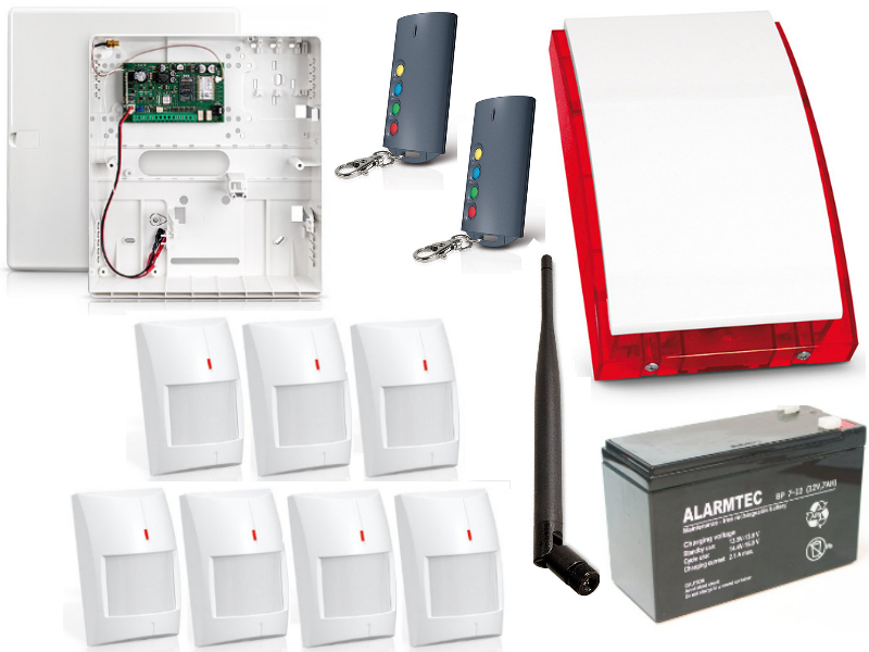 

Satel Alarm Bezprzewodowy Z Gsm 7 Czuek Micra