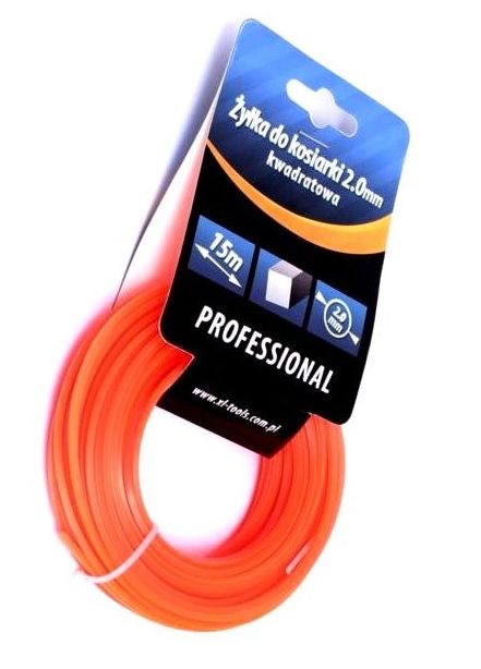

Żyłka Do Kosiarek Zbrojona Kwadrat 2.4 mm 15 mb