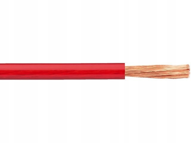 

Kabel Zasilający do CarAudio Ofc 50m czerwony