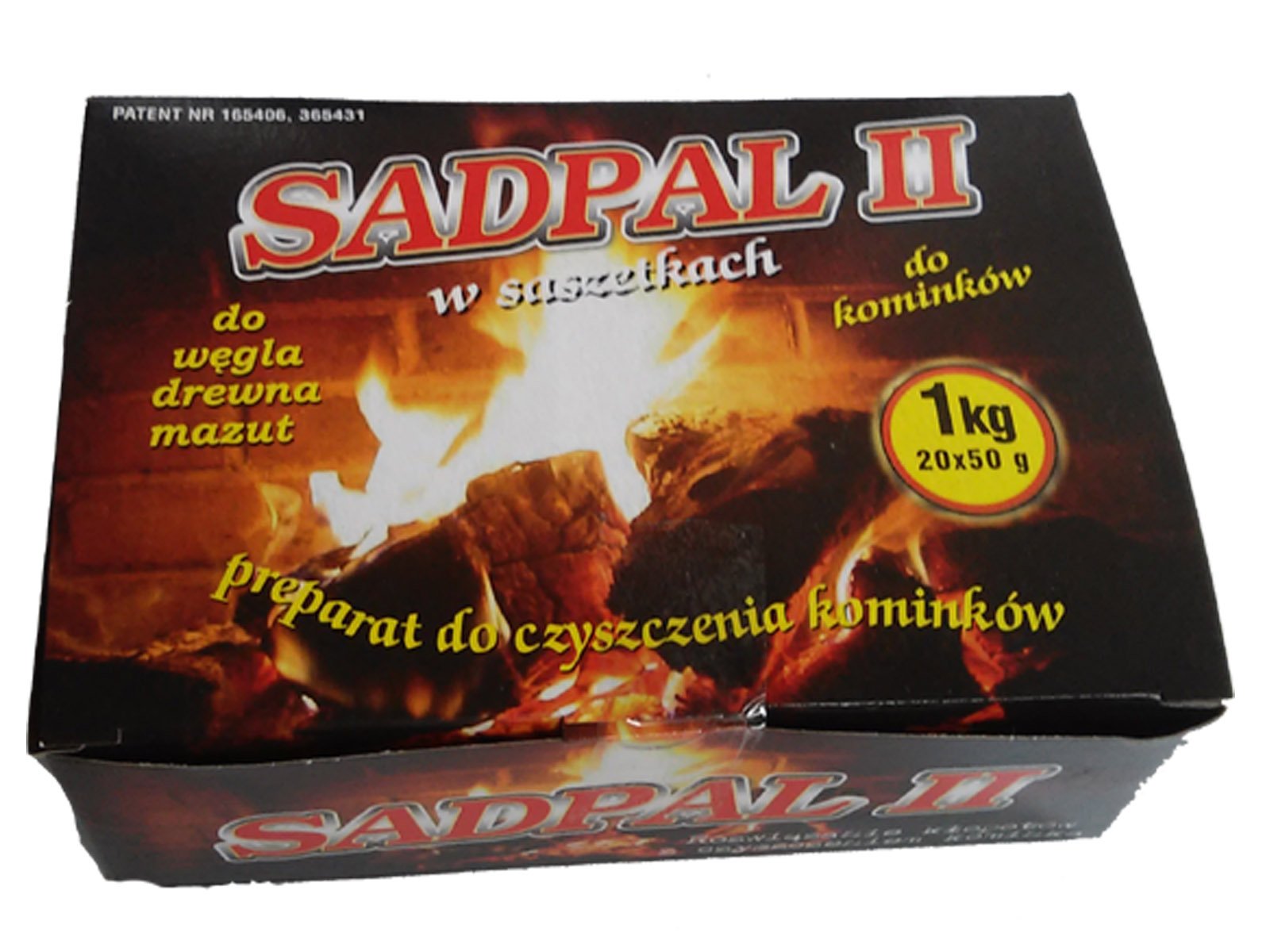 

Sadpal II Kominki -sadza Zapomnij! 20x50g (1kg)