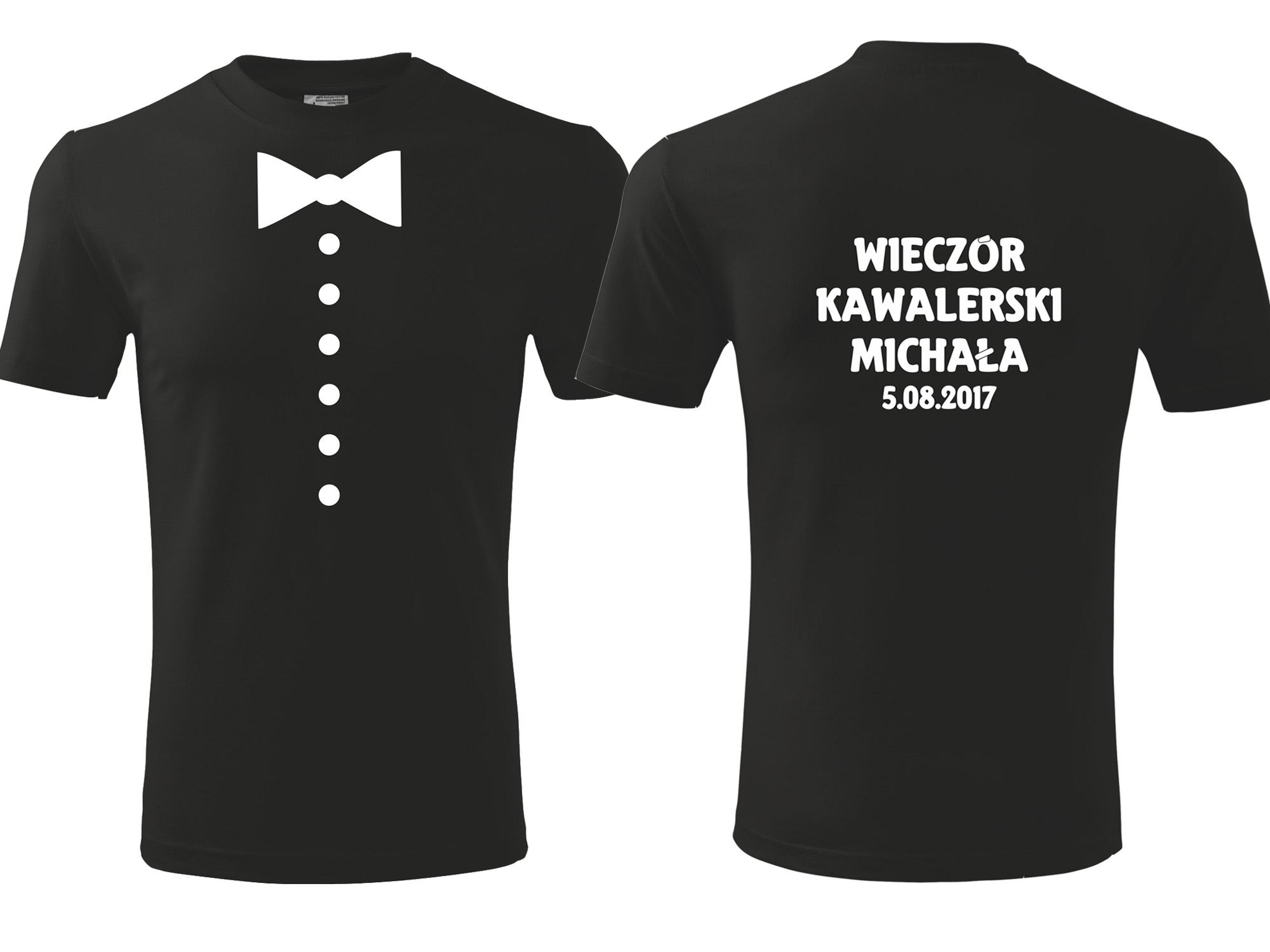 

T-shirt koszulka nadruk Wieczór Kawalerski M