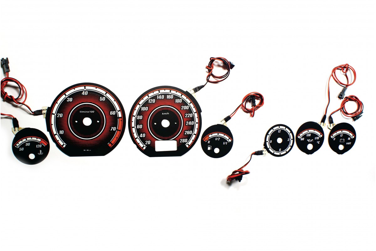 Tarcze Indiglo Audi A6 C4 94 97 Wzor 2 MoMan