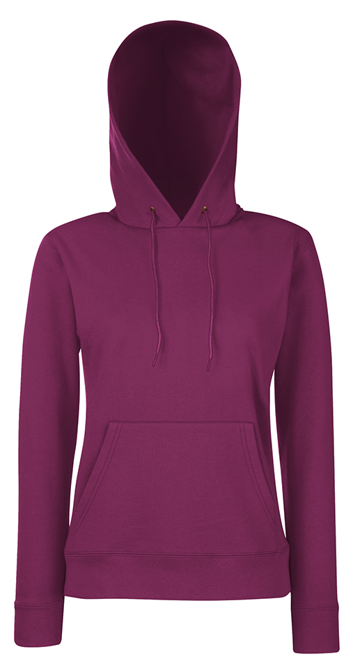 

Fruit Of The Loom Damska Bluza z Kapturem Burg XL