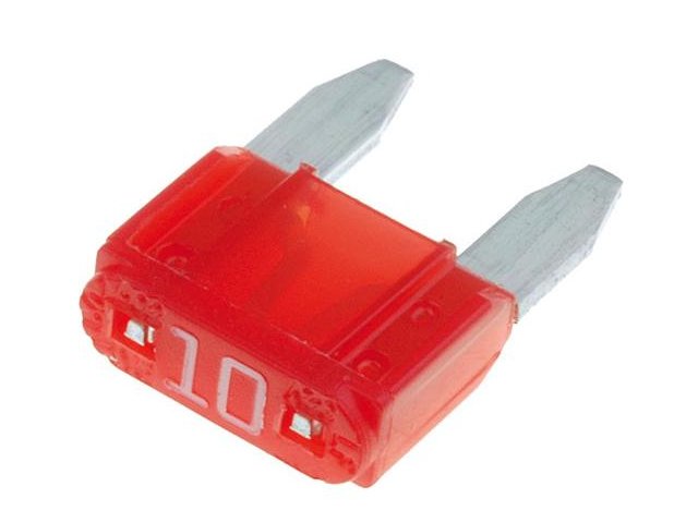 

Bezpiecznik Nożowy Płytkowy Mini 10,9mm 10A 5szt