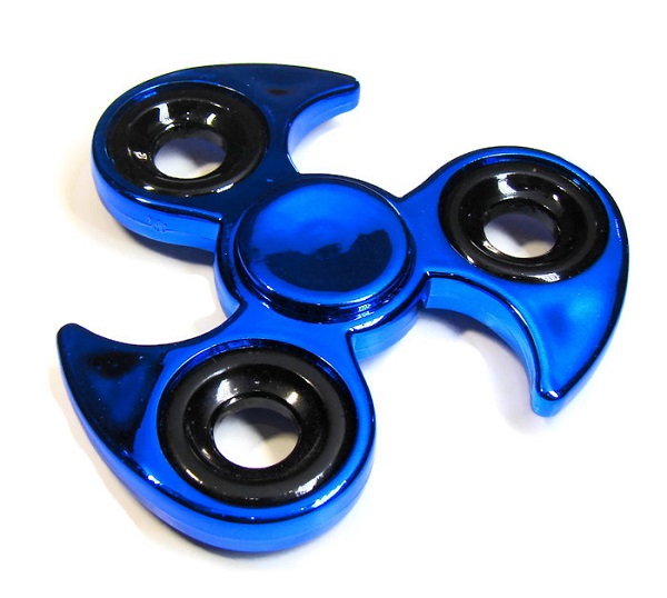HAND FIDGET SPINNER METALIK METALIZOWANY KOSA Marka inna
