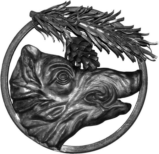 

Elementy Kute Rozeta kuta Wstawka Ornament Dzik