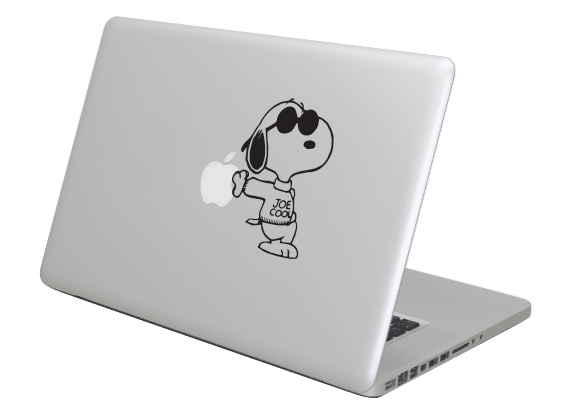 

Naklejka na MacBook MacBooka Apple Snoopy Cool Joe
