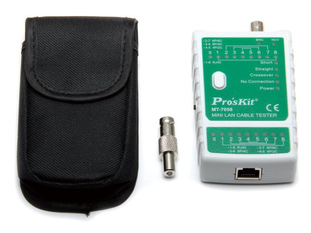 Tester okablowania RJ45 8p8C Bnc terminator