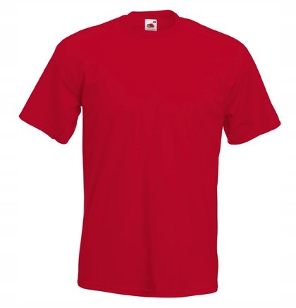 

Koszulka T-shirt Fruit of The Loom Heavy Red XL