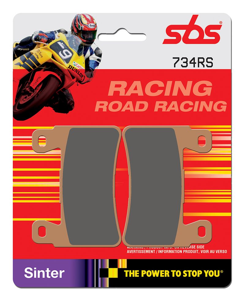 SBS KLOCKI SPORTOWE PRZÓD HONDA VTR SP1 SP2