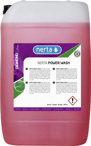 NERTA POWER WASH 25L Aktywna piana zapach WISNIA