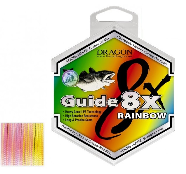 Plecionka Dragon Rainbow /morska/ 250m 0,18mm