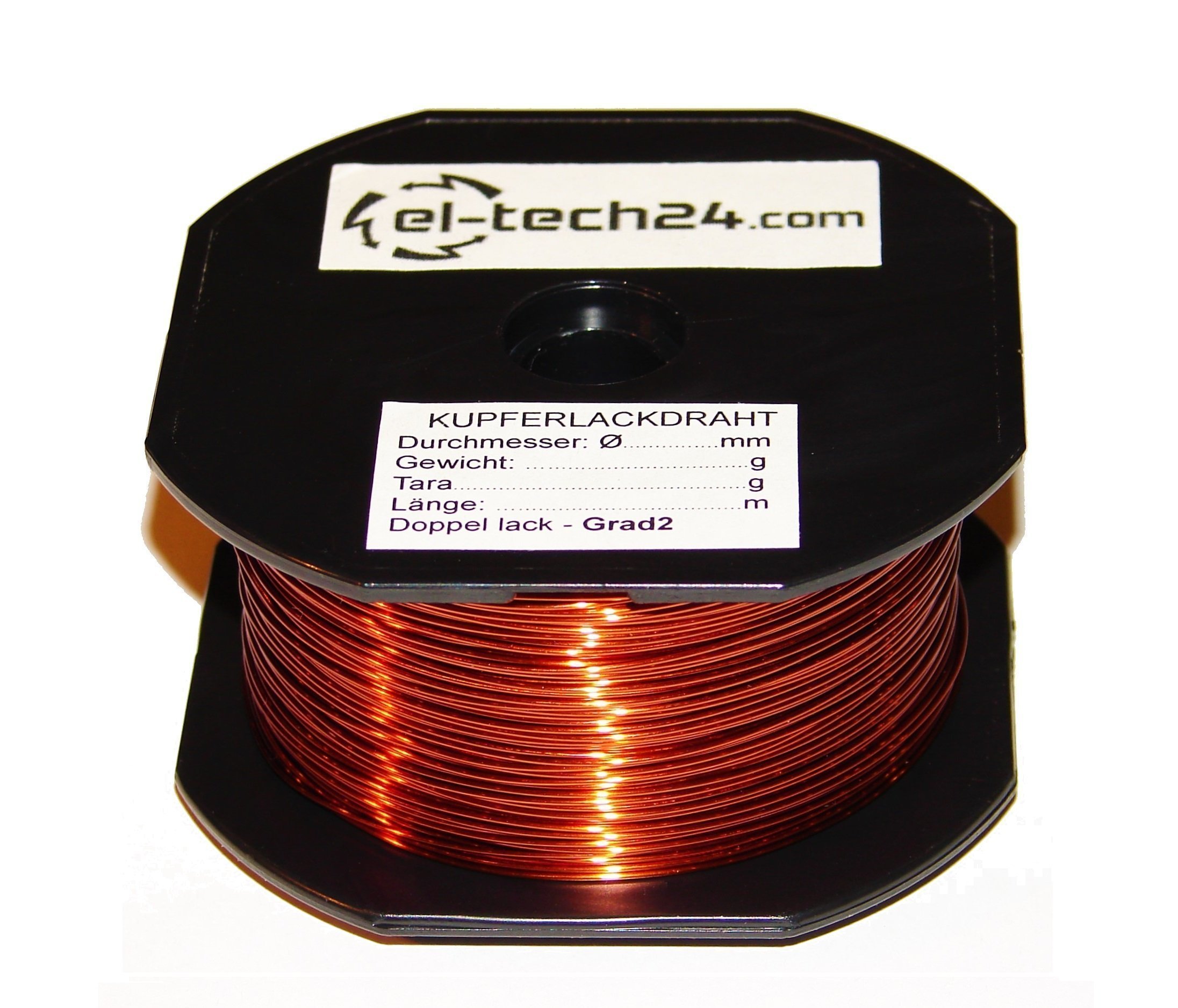 

Drut Nawojowy miedziany DN2E 0.35mm - 500g - 575m