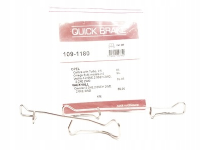 

Quick Brake Mocowanie Klocków Ford Focus MK2 MK3
