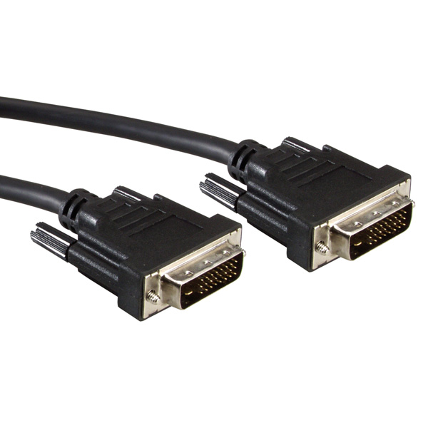 

Przewód Kabel DVI Do Monitora Dual Link 3M Czarny