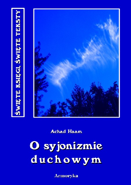 O syjonizmie duchowym Achad Haam