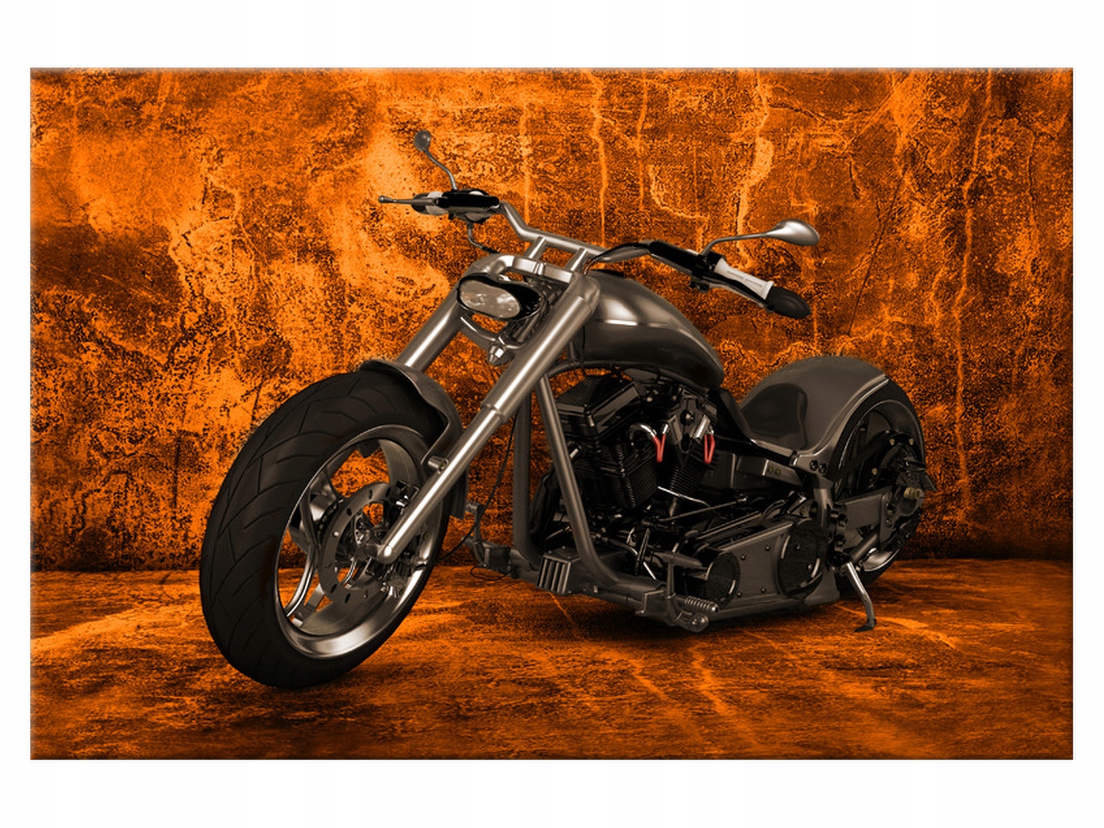 

Obraz Pomarańczowe ujęcie 60x40 Motoryzacja salon