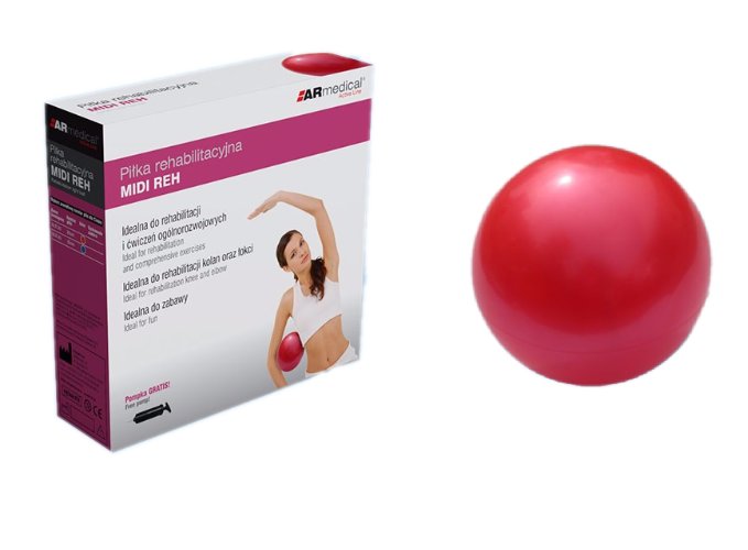 

Piłka Rehabilitacyjna MIDI Reh 20CM RRL-20 +pompka