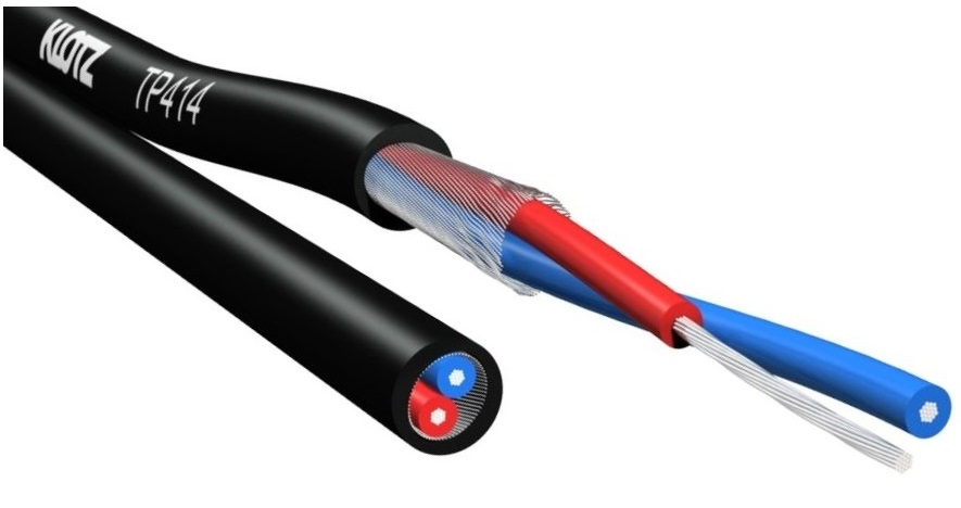 

Klotz TP414 Podówjny Kabel Sygnałowy Stereo 4x0,14