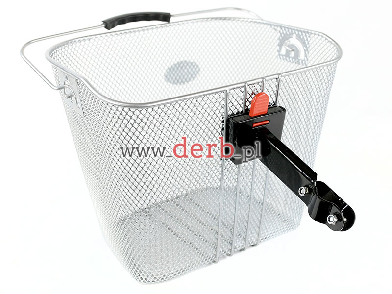 KOSZ ROWEROWY NA ROWER PRZEDNI NA KLIK POWLEKANY Marka Profex