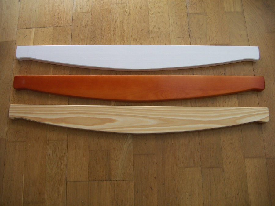 SOSNOWE POLSKIE ŁÓŻECZKA +BUJAK -KOŁYSKA +4 KÓŁKA Długość 60 cm