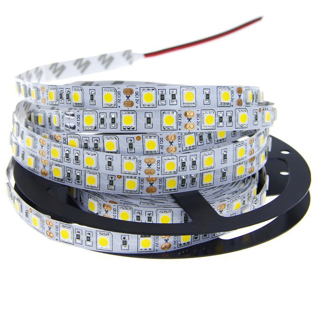

Taśma 300 Led SMD5050 IP20 biała neutralna 5m Hq