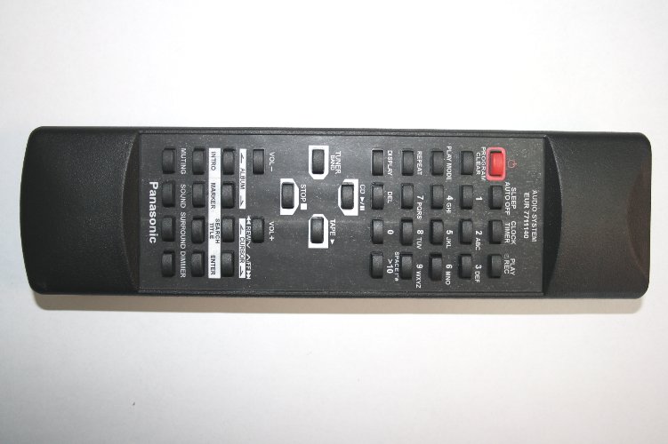 PANASONIC REMOTE EUR7711140 SCPM9 SAPM9 ALTERNATÍVNE
