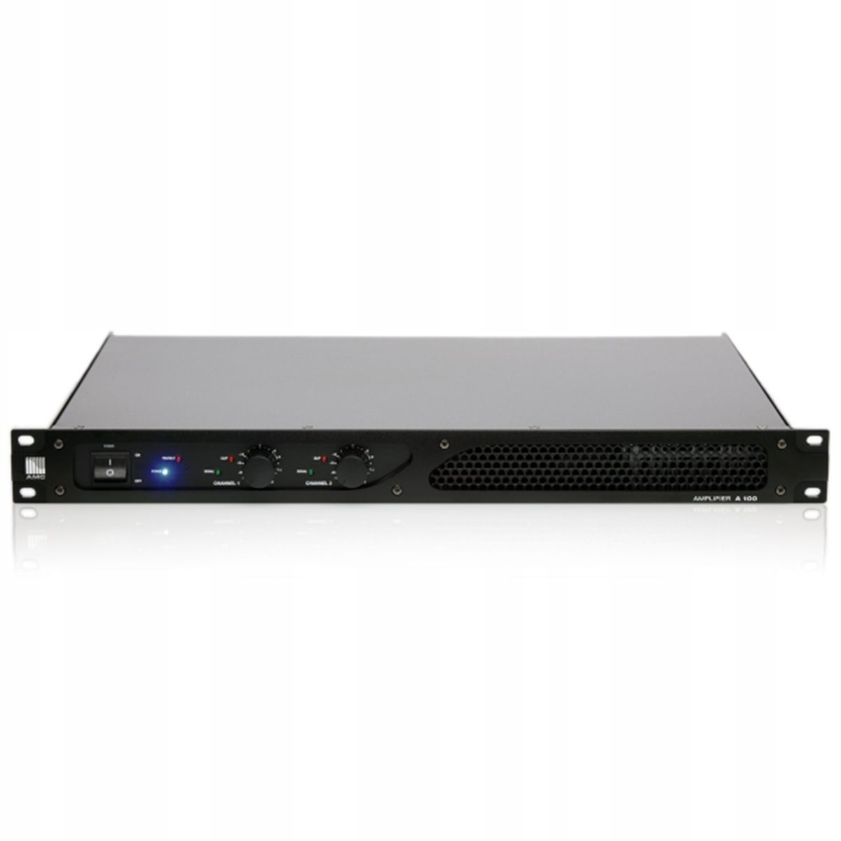 Wzmacniacz 2-kanałowy SLIM RACK 100W