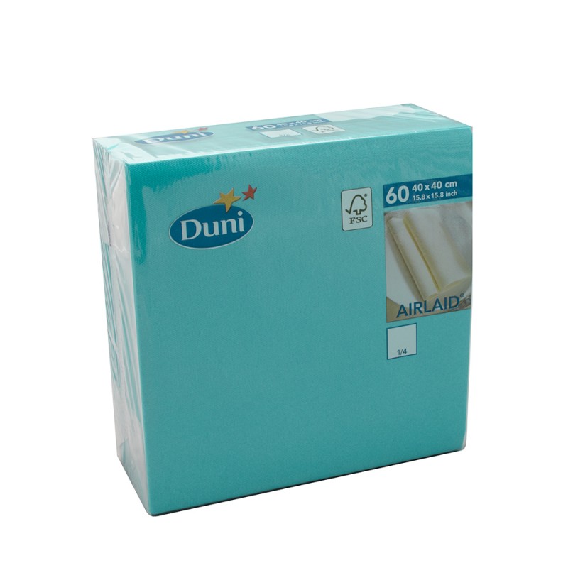 

Serwetki Flizelinowe Duni Niebieskie 60 Szt