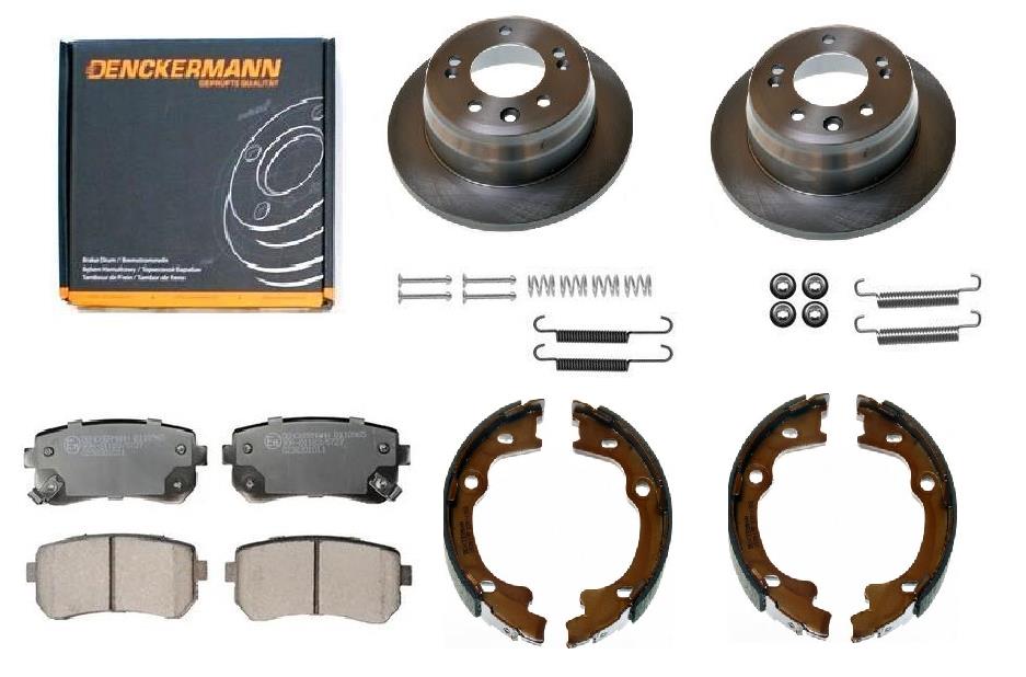Kotouče Čelisti Hyundai I30 Zadní Sada.