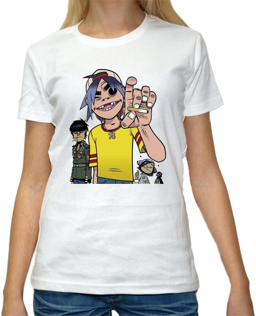 

Koszulka Dm. Gorillaz The Fall Plastic Beach