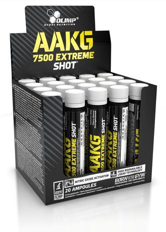 Olimp Aakg Extreme Shot 18x 25 ml Arginin Pro Podporu Svalové Pumpy